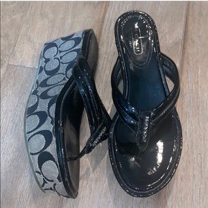 Coach Wedge Sandals